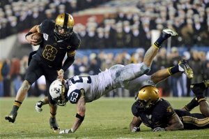 Army quarterback Trent Steelman.